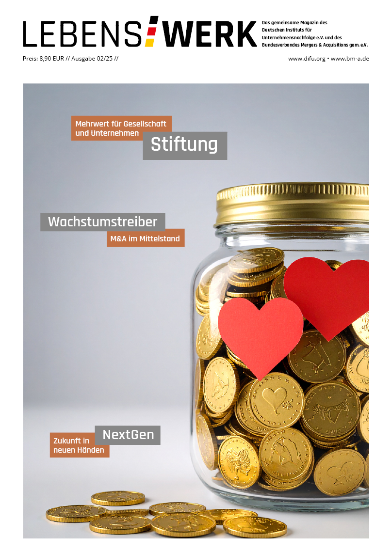 LEBENSWERK: Ausgabe 02/2025