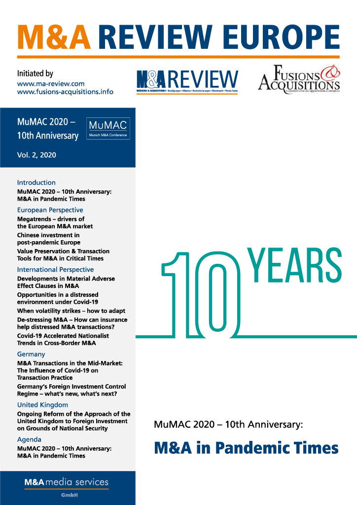 M&A REVIEW EUROPE - Vol.2/2020