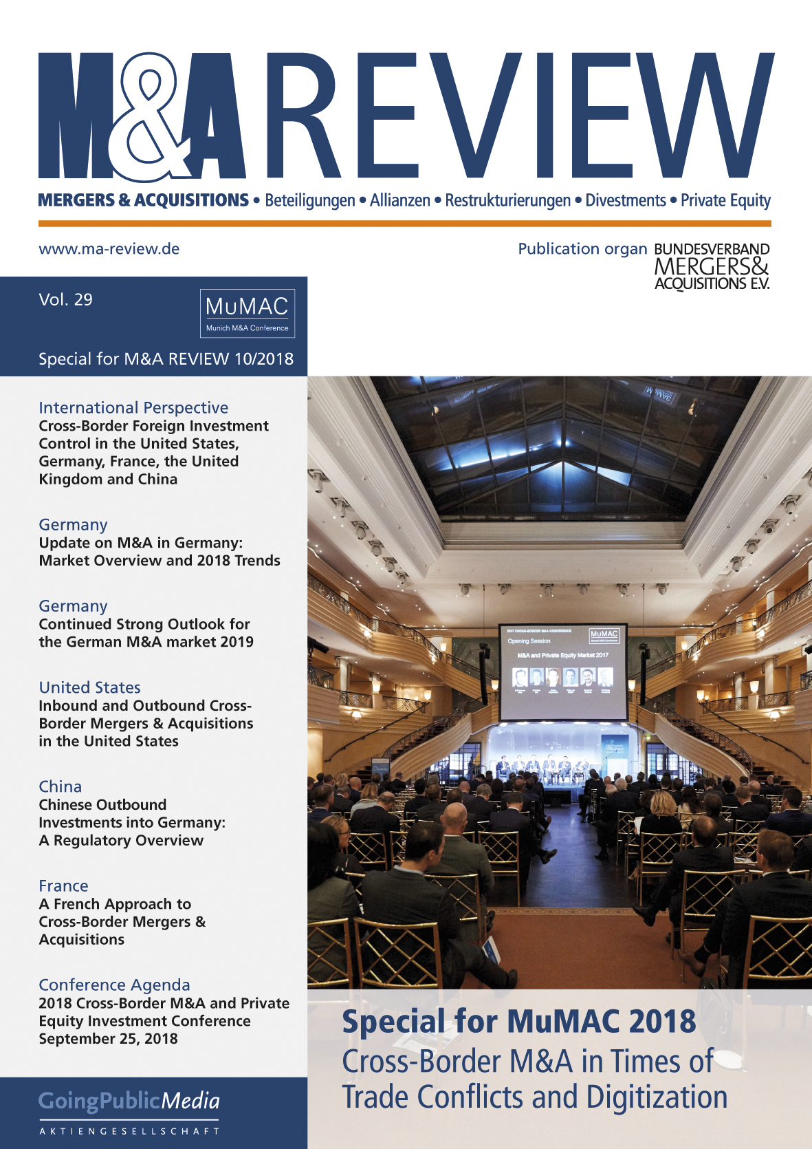 M&A Review MuMAC 2018 - Special