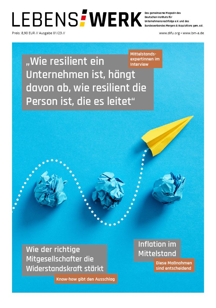 LEBENSWERK: Ausgabe 01/2023