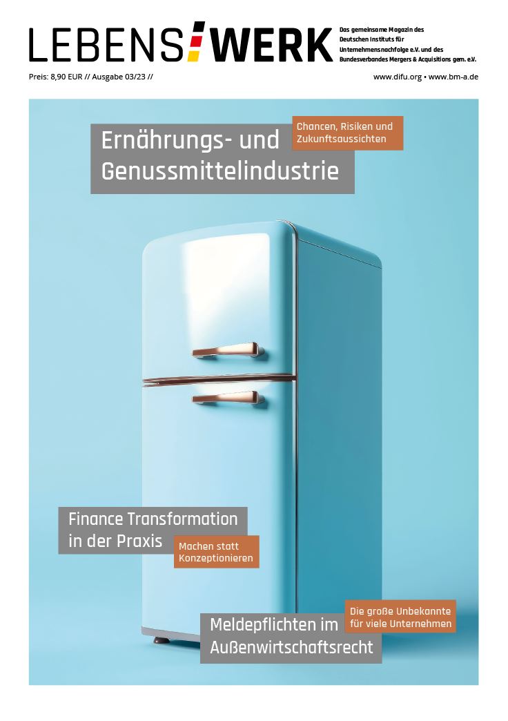 LEBENSWERK: Ausgabe 03/2023