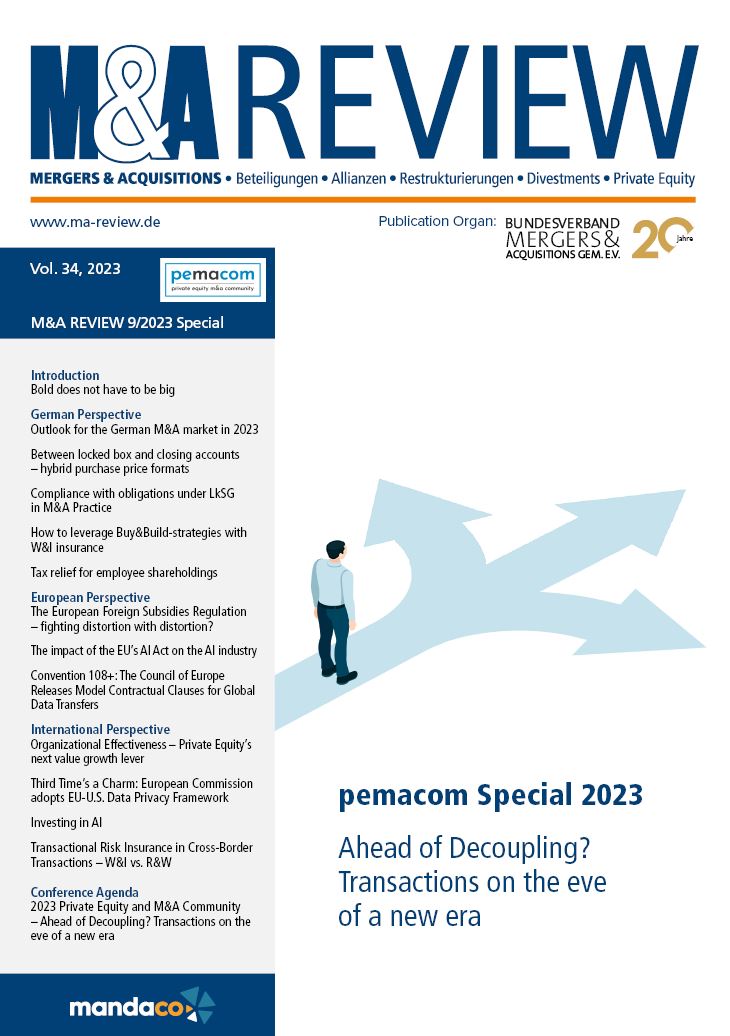 M&A REVIEW Special 09/2023 - pemacom