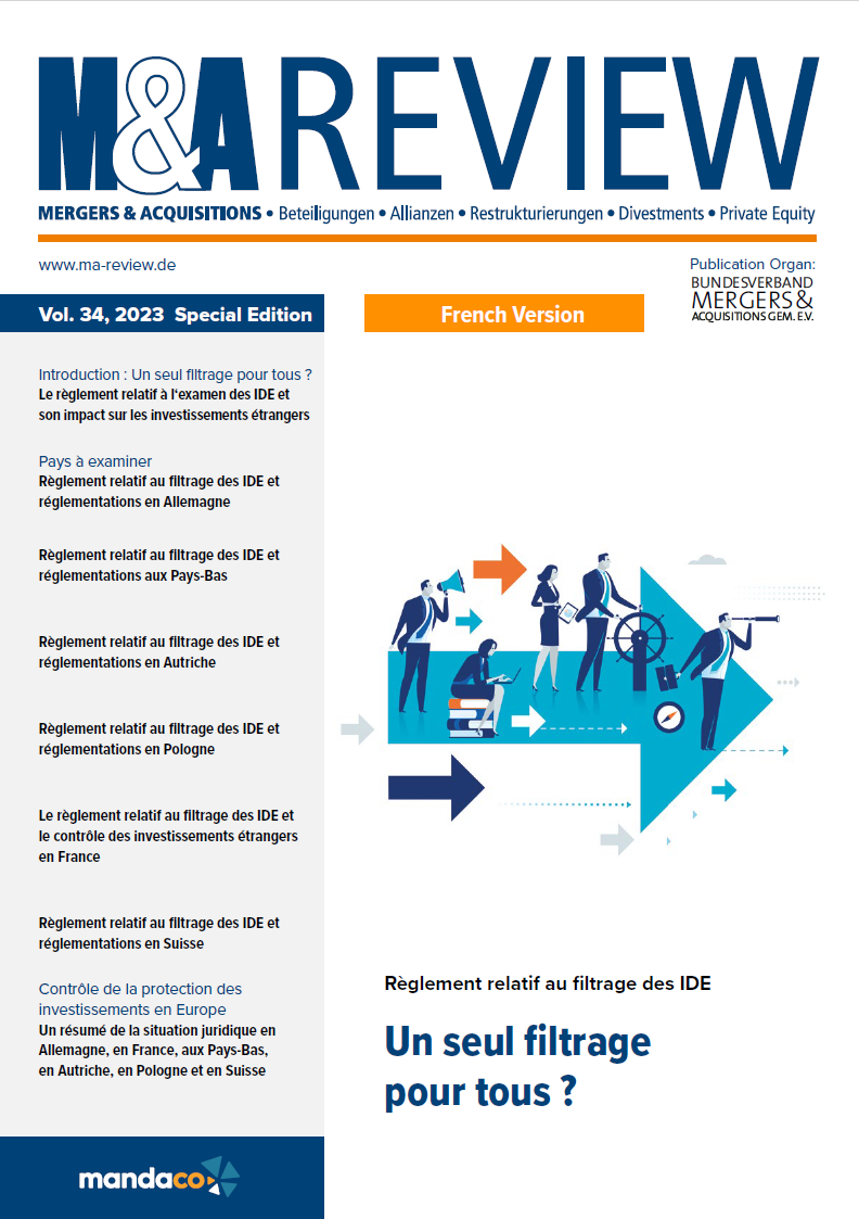 Special Edition: Règlement relatif au filtrage des IDE